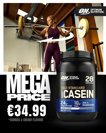 Gold Standard 100% Casein cookies cream Optimum Nutrition | Megapump